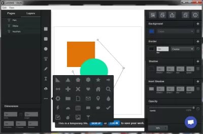 Скриншот приложения Vectr - №3