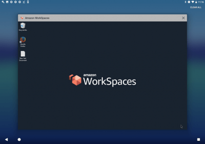 Скриншот приложения Amazon WorkSpaces - №1