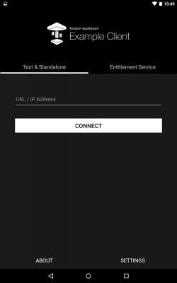 Скриншот приложения AppStream Example Client - №3