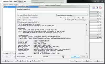 Скриншот приложения X-Mouse Button Control - №3