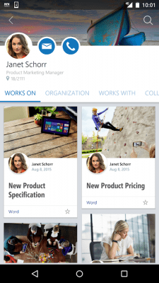 Скриншот приложения Office Delve - №4