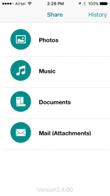 Скриншот приложения ProntoShare - №3