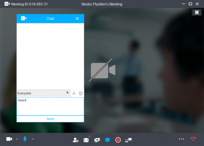 Скриншот приложения ezTalks - №4
