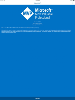 Скриншот приложения Microsoft MVP Award - №5