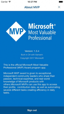 Скриншот приложения Microsoft MVP Award - №7