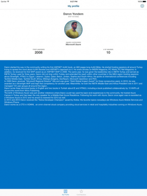 Скриншот приложения Microsoft MVP Award - №8