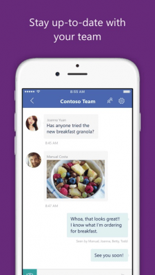 Скриншот приложения Microsoft StaffHub - №5