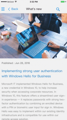 Скриншот приложения Microsoft IT Showcase - №5