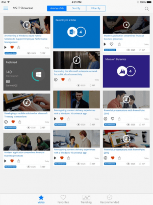 Скриншот приложения Microsoft IT Showcase - №8