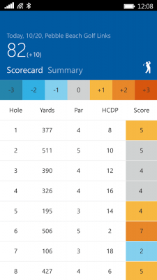 Скриншот приложения Microsoft Band - №5