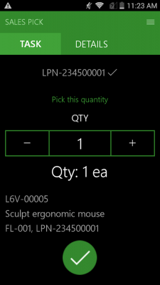 Скриншот приложения Warehousing - Dynamics 365 - №4