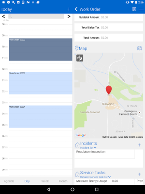 Скриншот приложения Field Service Mobile (2017) - №5