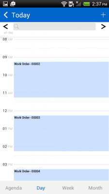 Скриншот приложения Field Service Mobile (2017) - №8