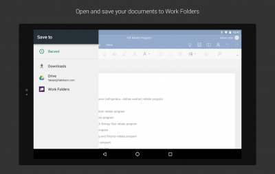 Скриншот приложения Work Folders - №10