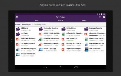 Скриншот приложения Work Folders - №14