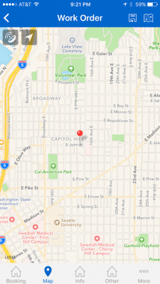 Скриншот приложения Field Service Mobile (2016) - №3