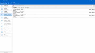 Скриншот приложения Field Service Mobile (2016) - №5
