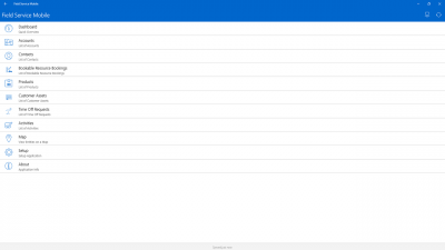 Скриншот приложения Field Service Mobile (2016) - №6