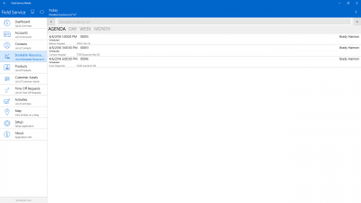 Скриншот приложения Field Service Mobile (2016) - №7
