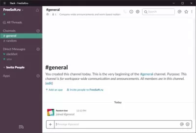 Скриншот приложения Slack для Windows - №3