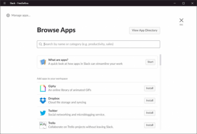 Скриншот приложения Slack для Windows - №4