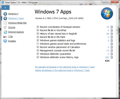 Скриншот приложения Clean Space - №5