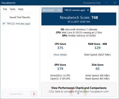 Скриншот приложения NovaBench - №2