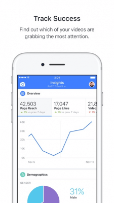 Скриншот приложения Facebook Creator - №4