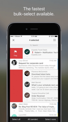 Скриншот приложения Boxer - Workspace ONE - №4