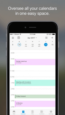 Скриншот приложения Boxer - Workspace ONE - №5