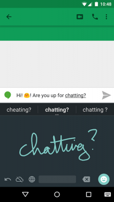 Скриншот приложения Google Рукописный ввод - №8