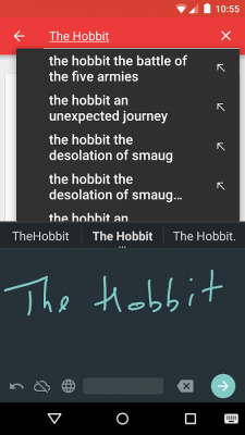 Скриншот приложения Google Рукописный ввод - №9