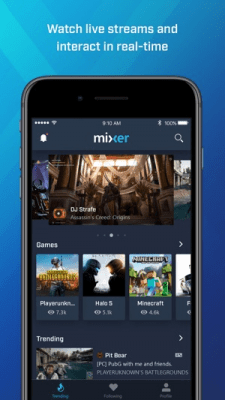 Скриншот приложения Mixer – Interactive Streaming - №9
