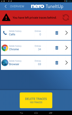 Скриншот приложения Nero Ускоритель для Android - №2