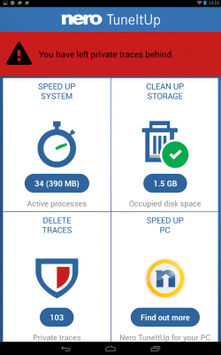 Скриншот приложения Nero Ускоритель для Android - №4