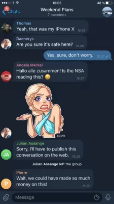 Скриншот приложения Telegram X - №3