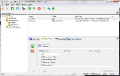 Скриншот приложения Perfect Keyboard Standard Edition - №3