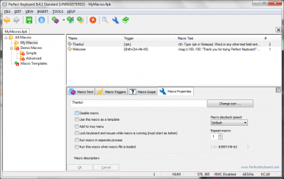Скриншот приложения Perfect Keyboard Standard Edition - №4
