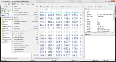 Скриншот приложения SuperHexEdit - №7
