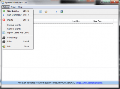 Скриншот приложения System Scheduler Free - №4