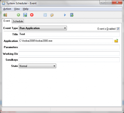 Скриншот приложения System Scheduler Free - №5