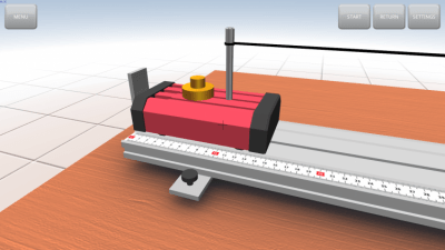 Скриншот приложения Движение с равномерным ускорением - №3