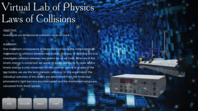 Скриншот приложения Законы соударения - №6