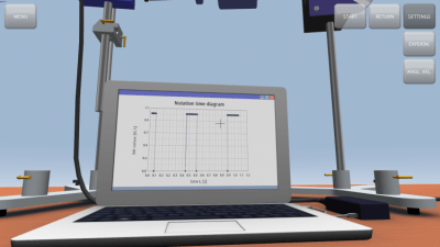 Скриншот приложения Прецессия и нутация гироскопа - №3