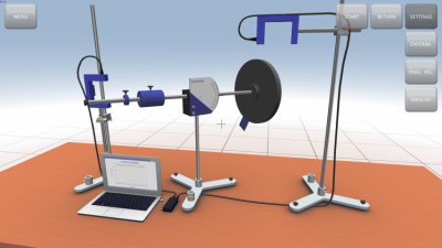 Скриншот приложения Прецессия и нутация гироскопа - №6