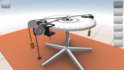Скриншот приложения Параллелограмм сил - №3