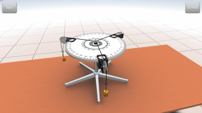 Скриншот приложения Параллелограмм сил - №8