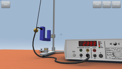 Скриншот приложения Гармоническое колебание маятника - №6
