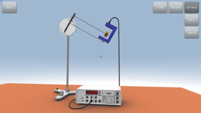 Скриншот приложения Маятник с переменным g - №6