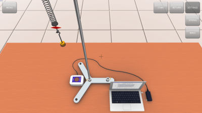Скриншот приложения Простые гармонические колебания - №4